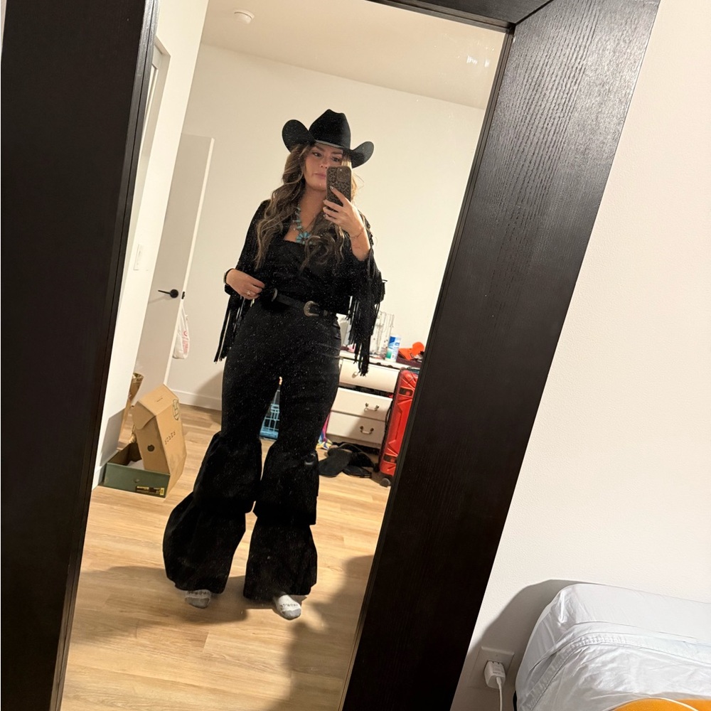 Black Lainey Wilson Jumpsuit